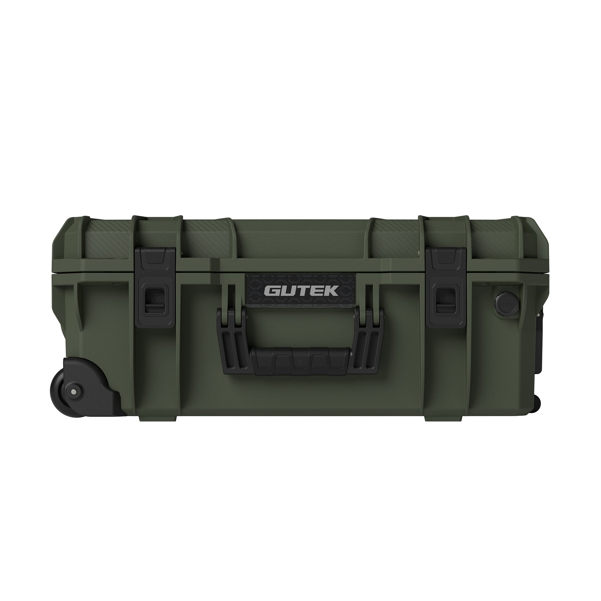 Твърд куфар с колелца GUTEK Tortoise T-300 Olive Drab Green - IP67