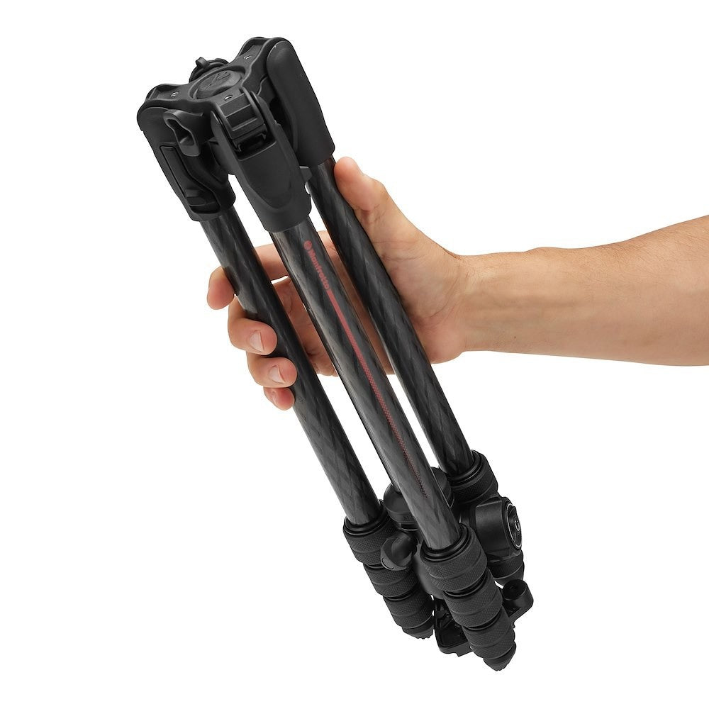 Тravel tripod kit Manfrotto Befree Advanced AS - carbon fiber - Black with twist lock
