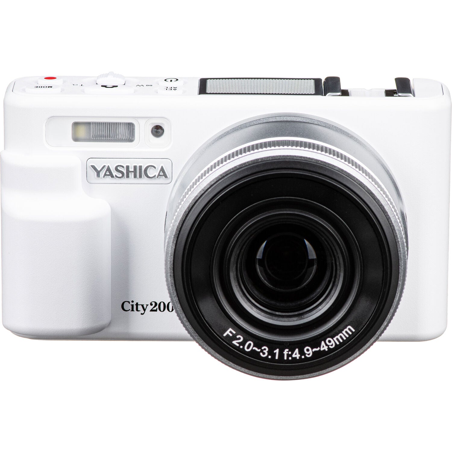 Фотоапарат Yashica City 200 - бяло
