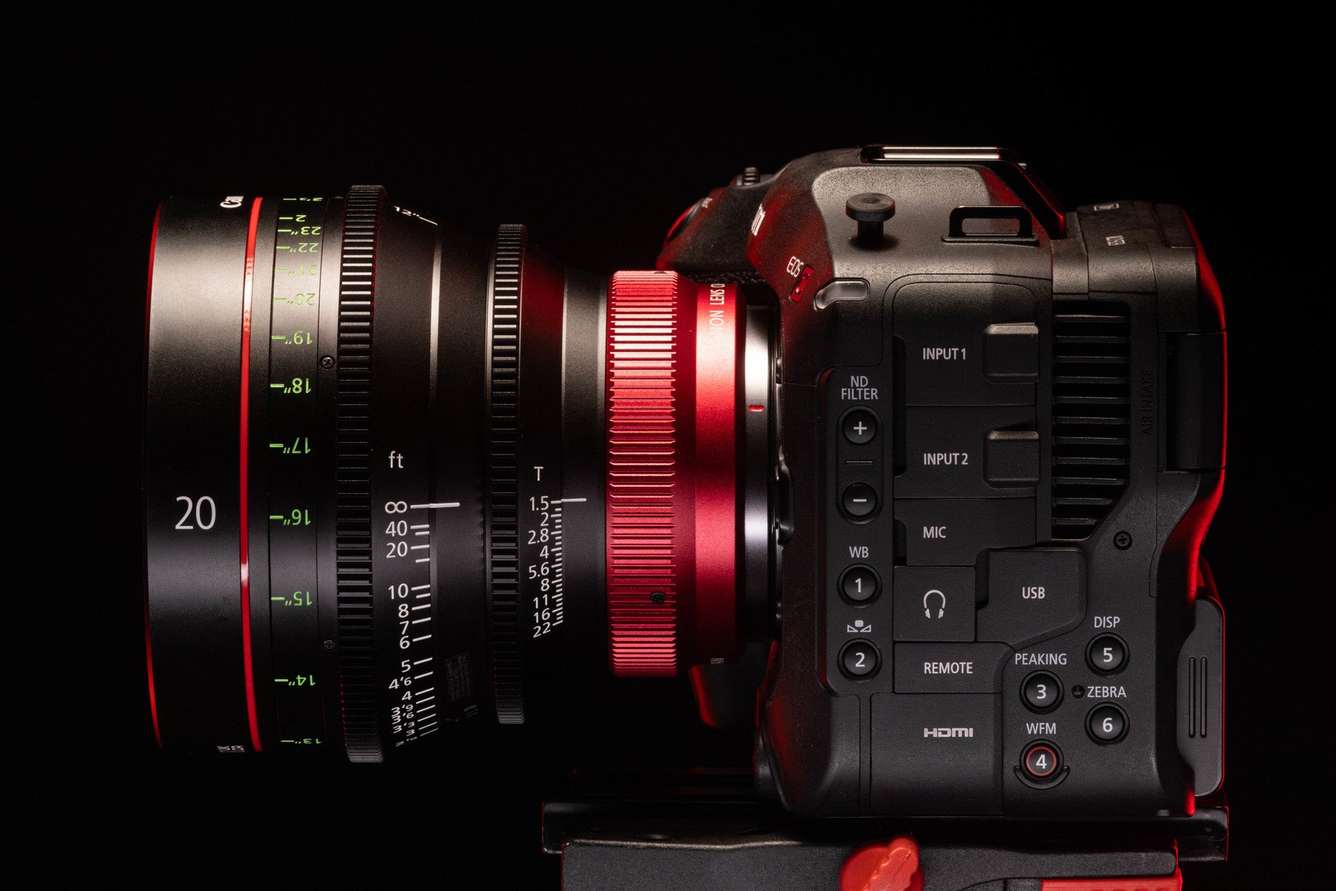 Кино обектив Canon CN-R 20mm T1.5 L F (метричен)