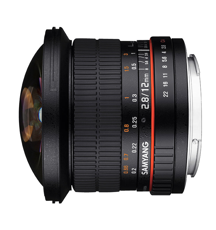 Samyang 12mm f2.8 ED AS NCS Fish-Eye lens for MFT