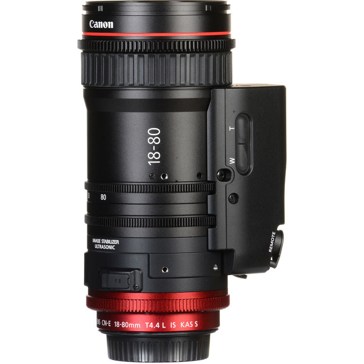 Серво обектив Canon CN-E 18-80mm T4.4 L IS KAS S