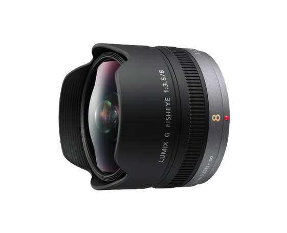 Обектив Panasonic G Fish-Eye  8mm f3.5 Micro Four Thirds
