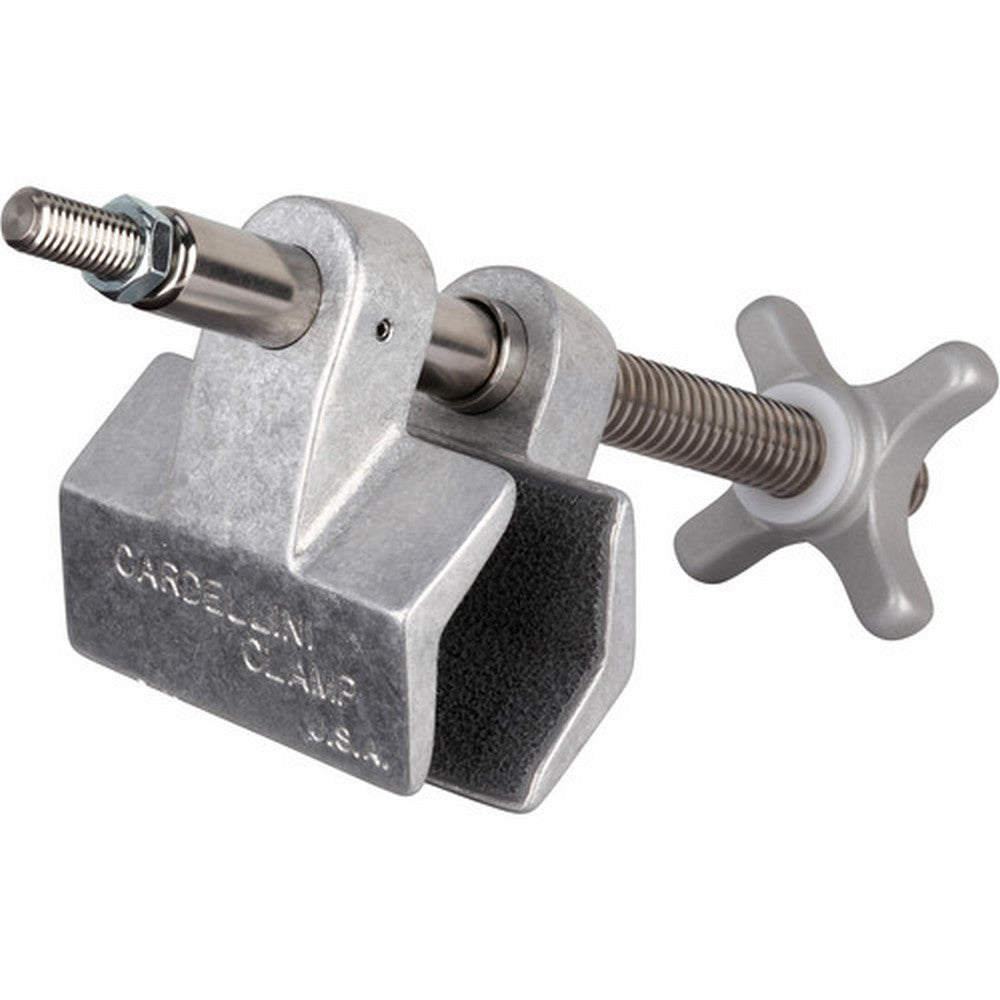Cardellini Center Jaw Clamp with 3/8inch-16 Screw (4 inch Capacity)