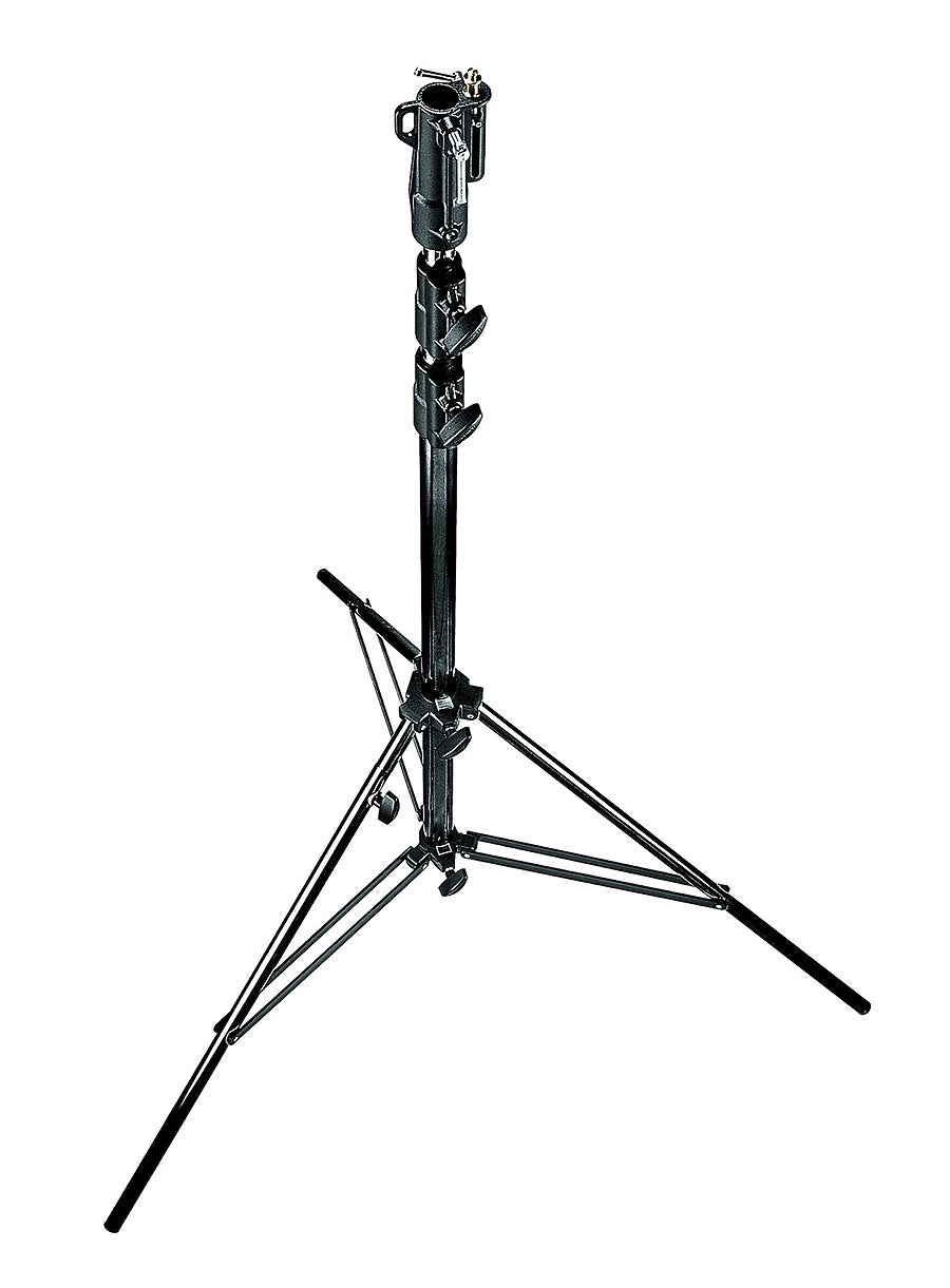 Статив за осветление Manfrotto Black Steel Air-cushioned Heavy Duty Stand 126BSUAC 5г. гаранция