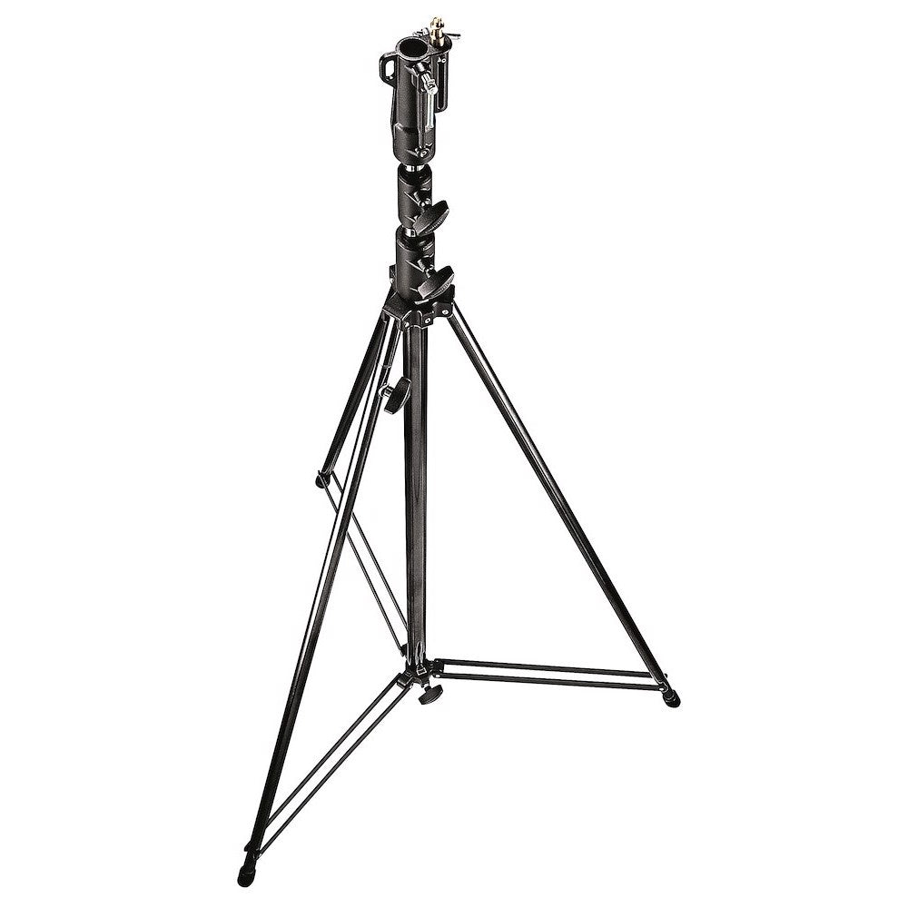 Статив за осветление Manfrotto 111BSU Black Tall 3-Sections Stand 1 Levelling Leg 5г. гаранция
