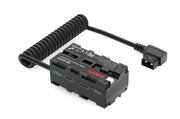 SWIT двустранна Дъми батерия DB-DF570 с USB-C и D-Tap захранване - за Sony NPF