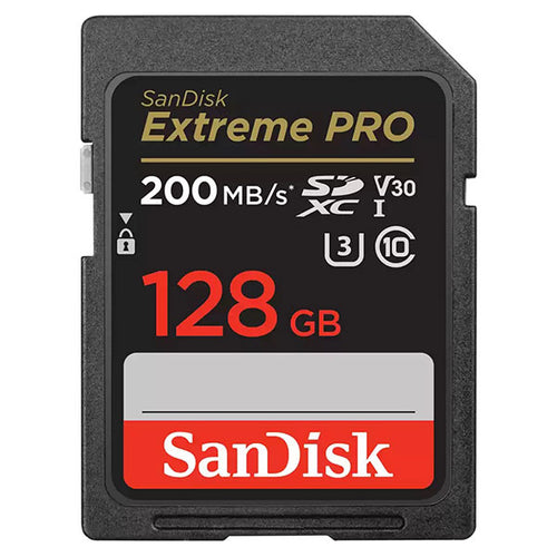 SD Карта памет SanDisk Extreme Pro SDXC 128GB - 200MB/s V30 UHS-I U3