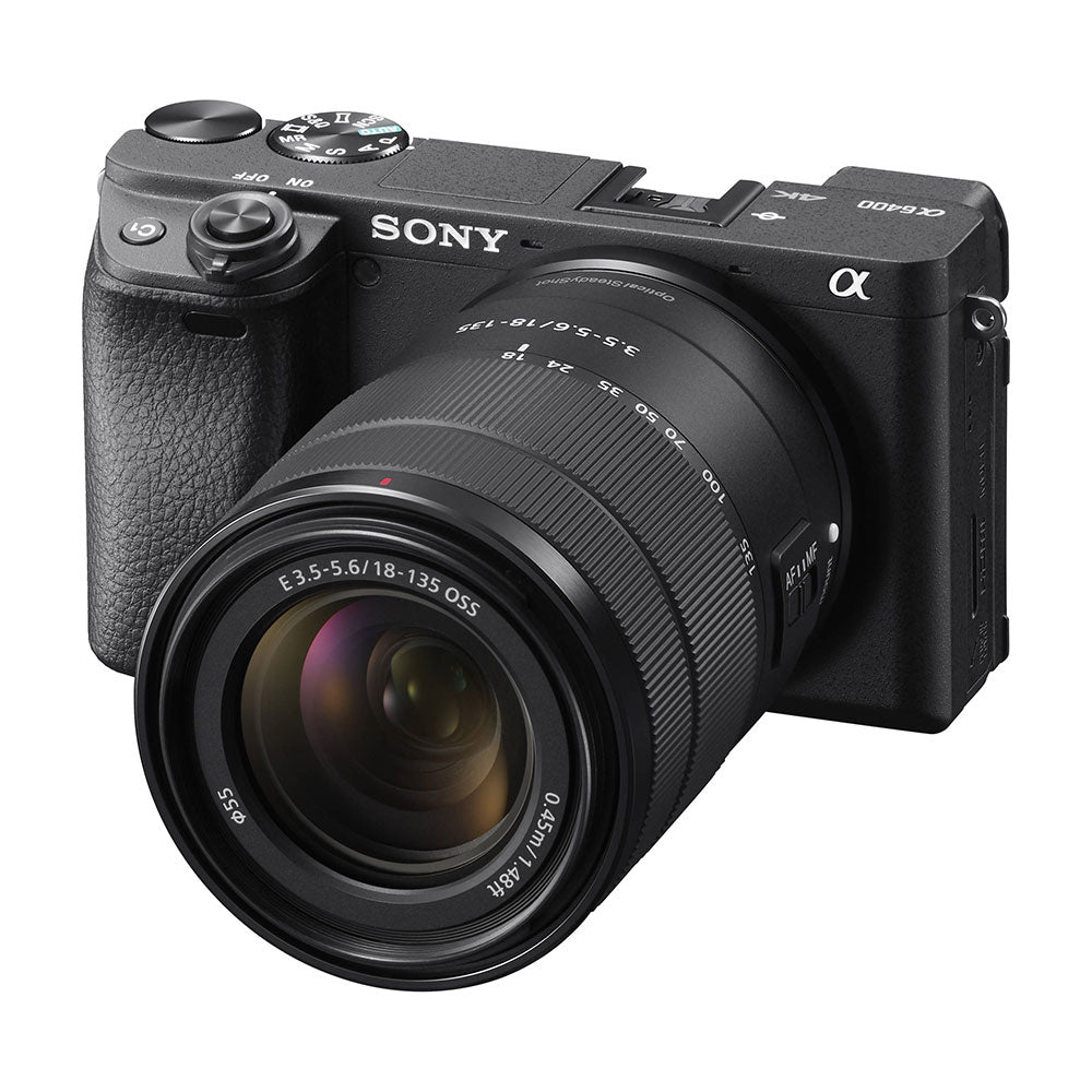 Фотоапарат Sony a6400 + Обектив Sony E 18-135mm f3.5-5.6 OSS