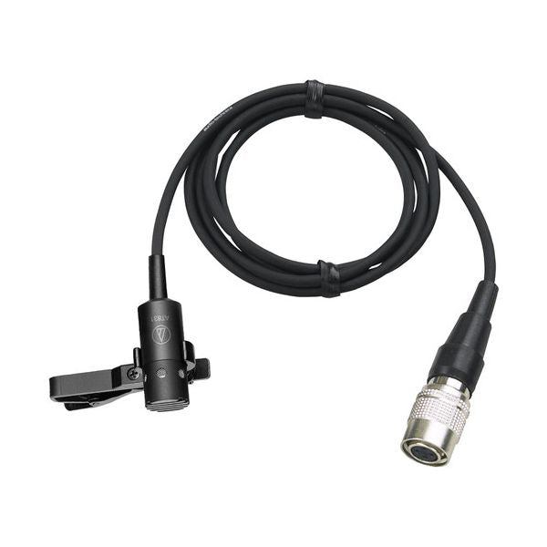 Микрофон брошка Audio-Technica AT831cW за безжични системи Audio-Technica със заключване