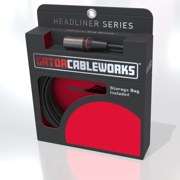 Микрофонен кабел Gator Cableworks GCWH-XLR-20 Headliner 6m XLR(м) към XLR (ж)