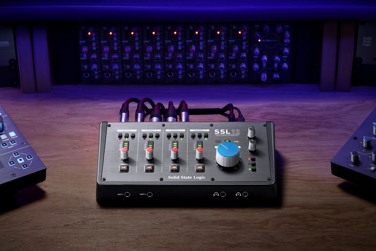 Аудио интерфейс Solid State Logic SSL 12 12-входа/8-изхода