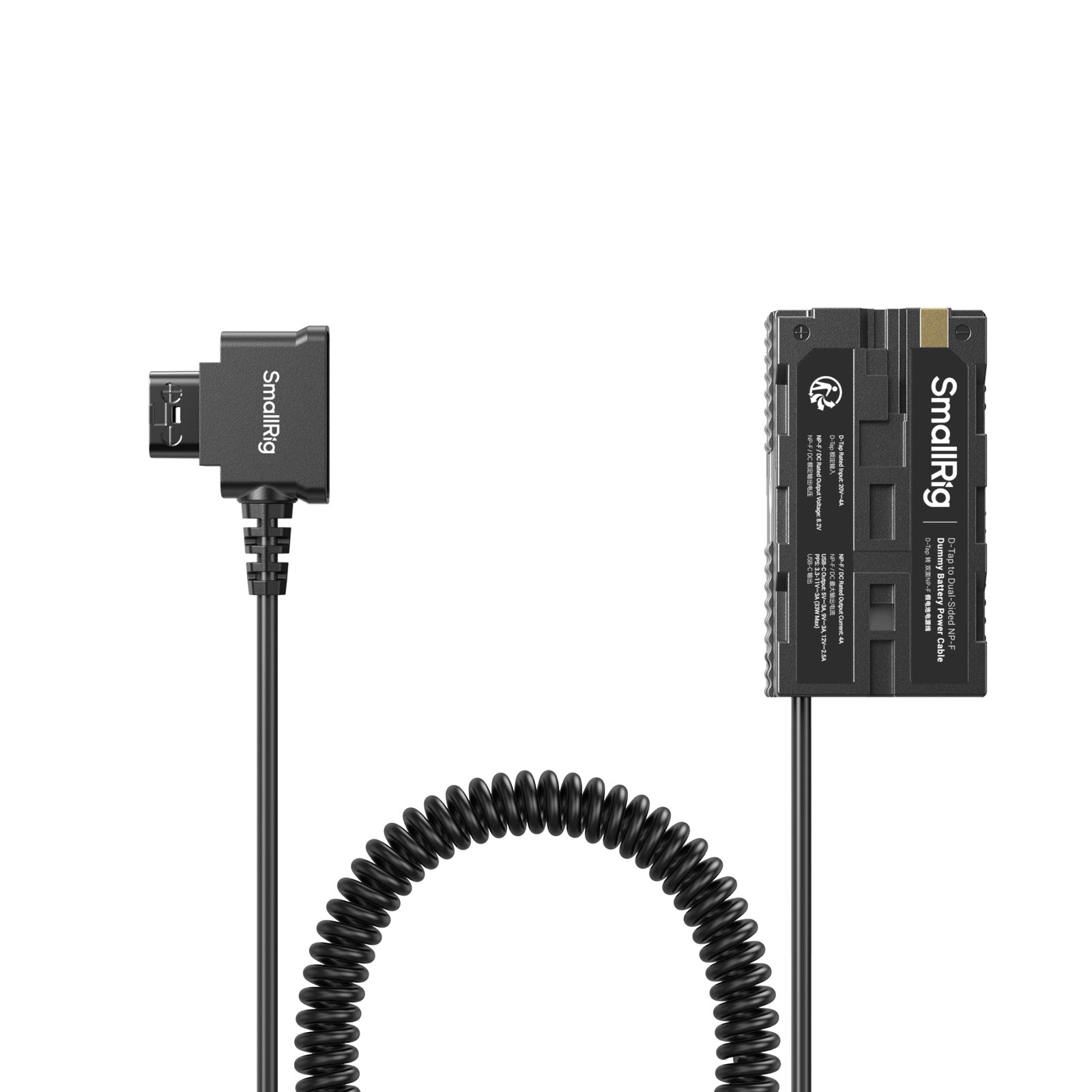 Двустранна дъми батерия NPF с USB Type-C SmallRig