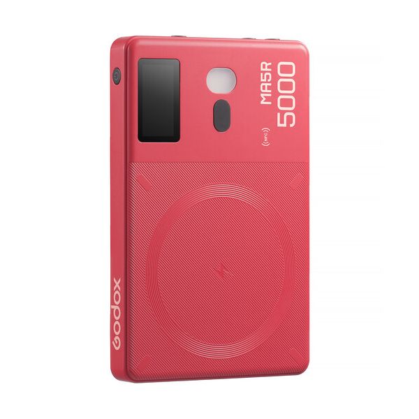 Диоден RGB панел и преносимо зарядно Godox MA5R (Red)