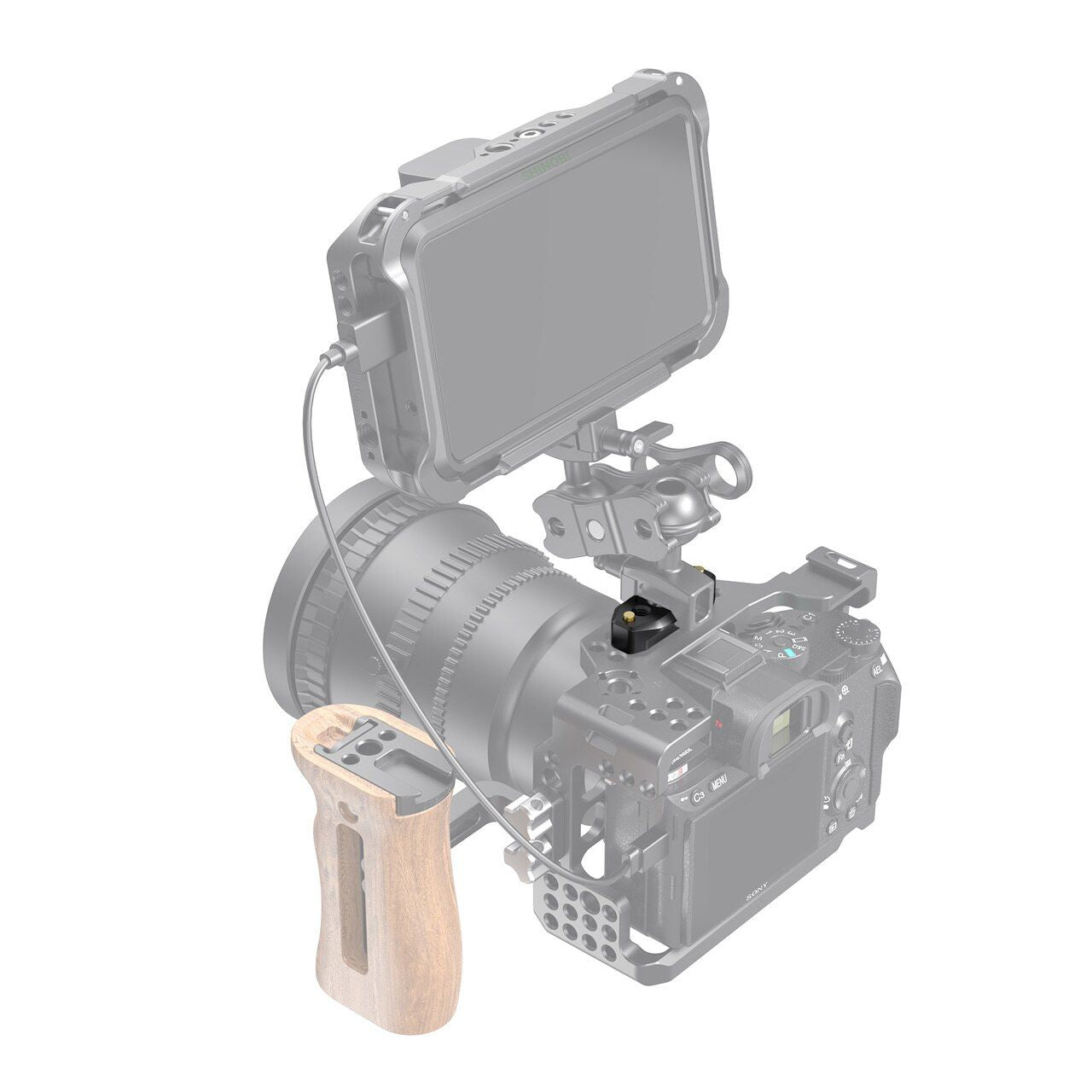 НАТО Релса с ARRI локализиращ винт 48мм SmallRig