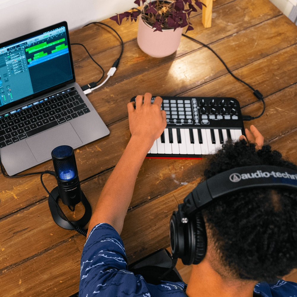 Кондензаторен USB микрофон Audio-Technica AT2020USB-X Cardioid -