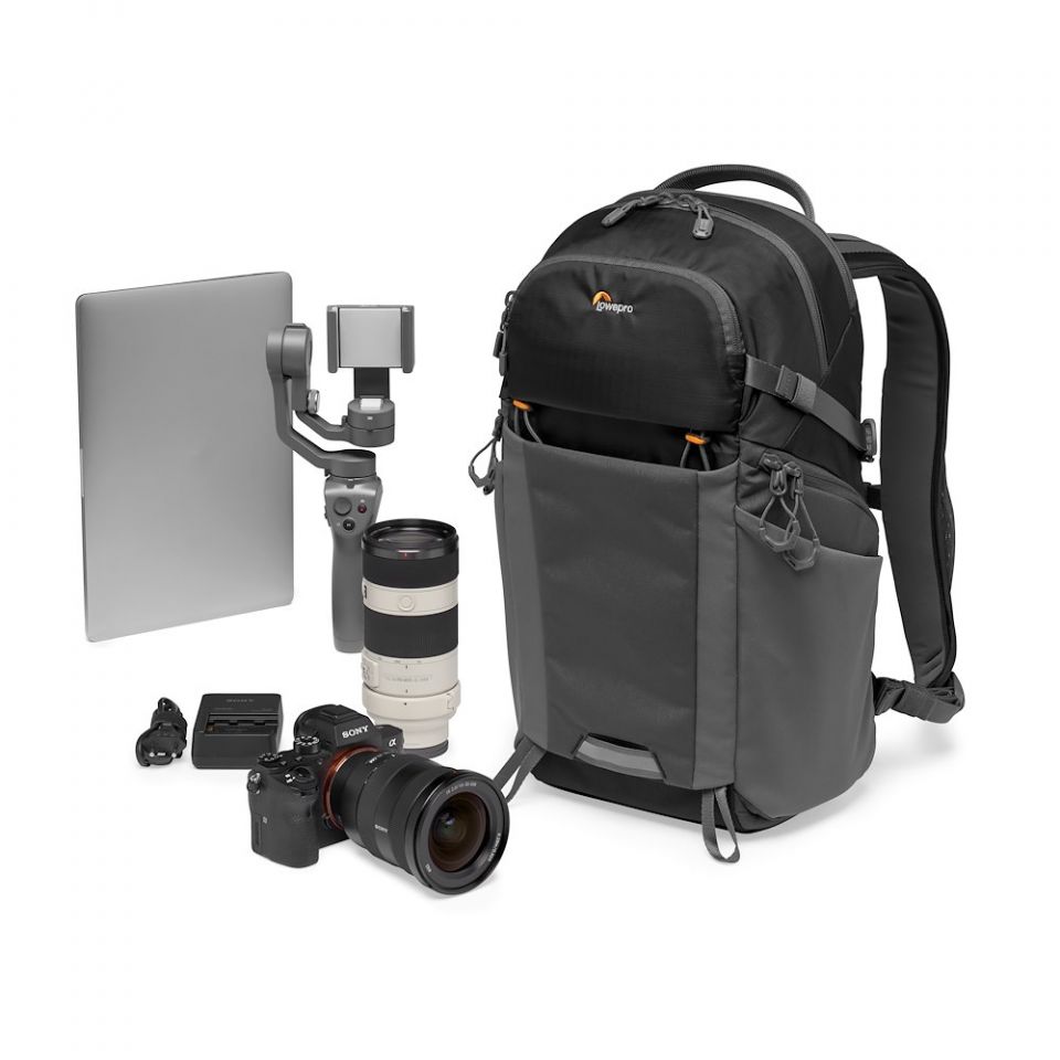 Раница Lowepro Photo Active BP 200 AW - черно/сиво - 16L