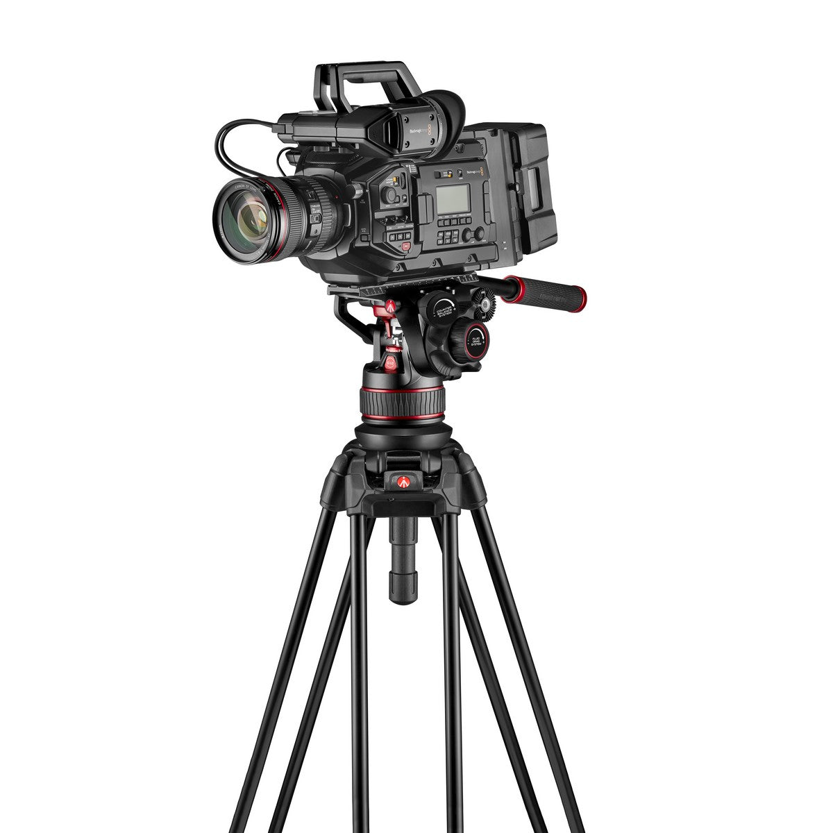 Manfrotto Nitrotech 612 series with 645 Fast Twin Alu Tripod