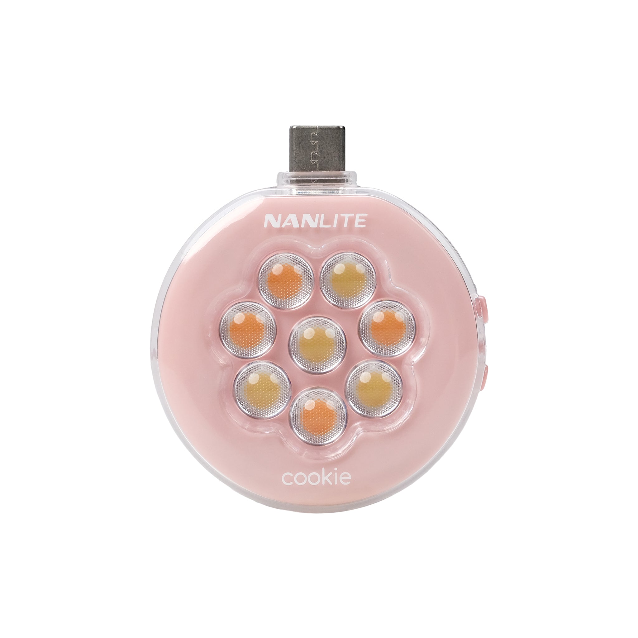 Мини диоден панел Nanlite Cookie (Coral Pink)