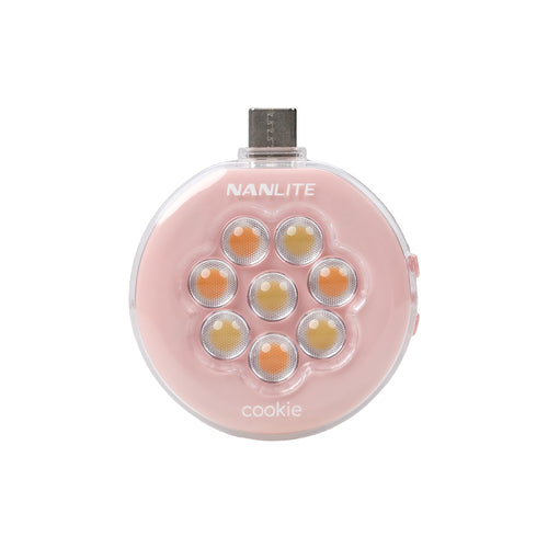 Мини диоден панел Nanlite Cookie (Coral Pink)