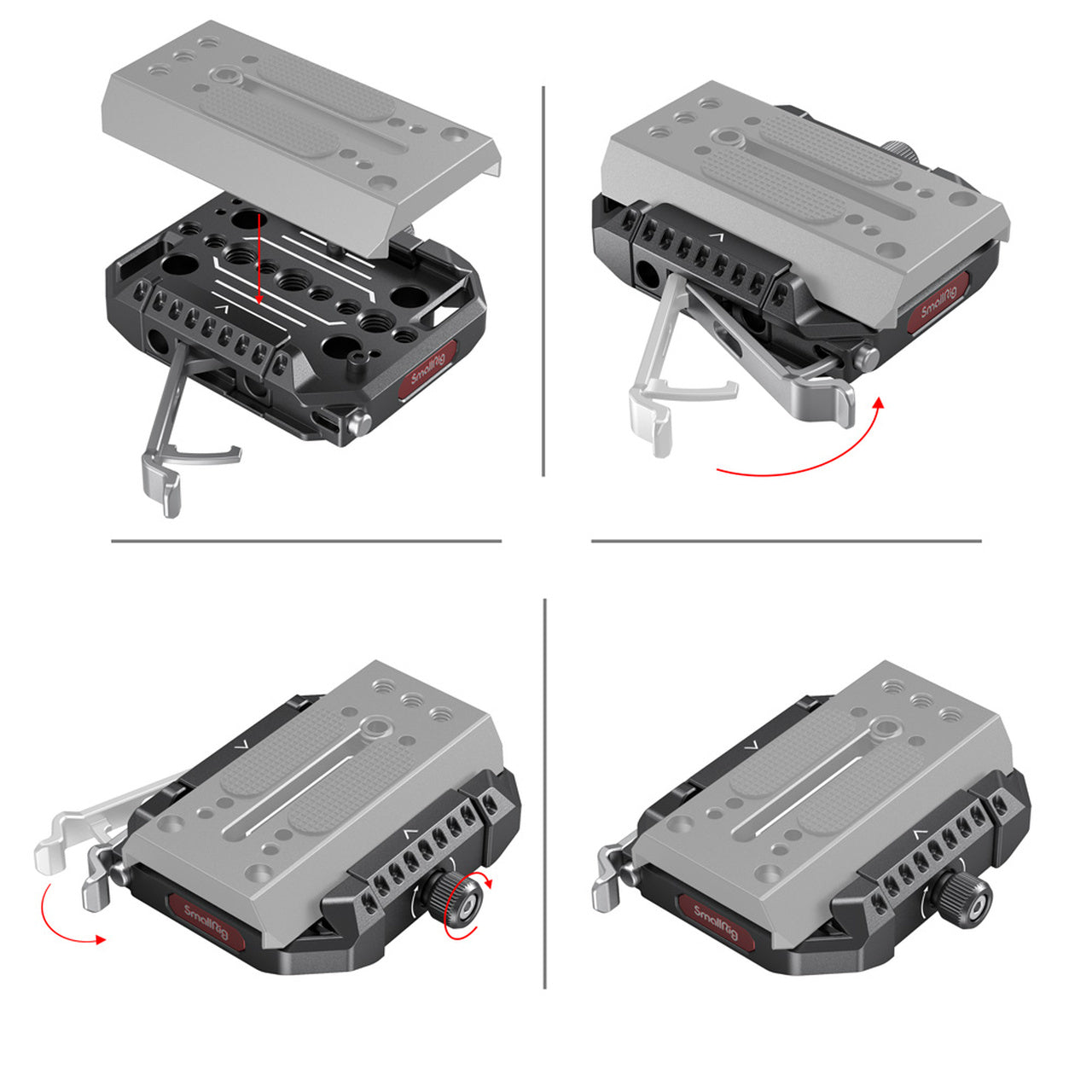 Плочка (основа) SmallRig тип Manfrotto Drop-in Baseplate 2887