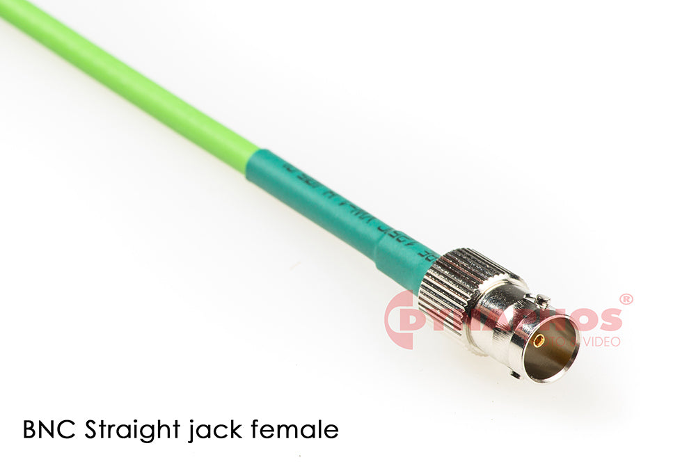 BNC Straight jack female, Crimp for belden 1855A