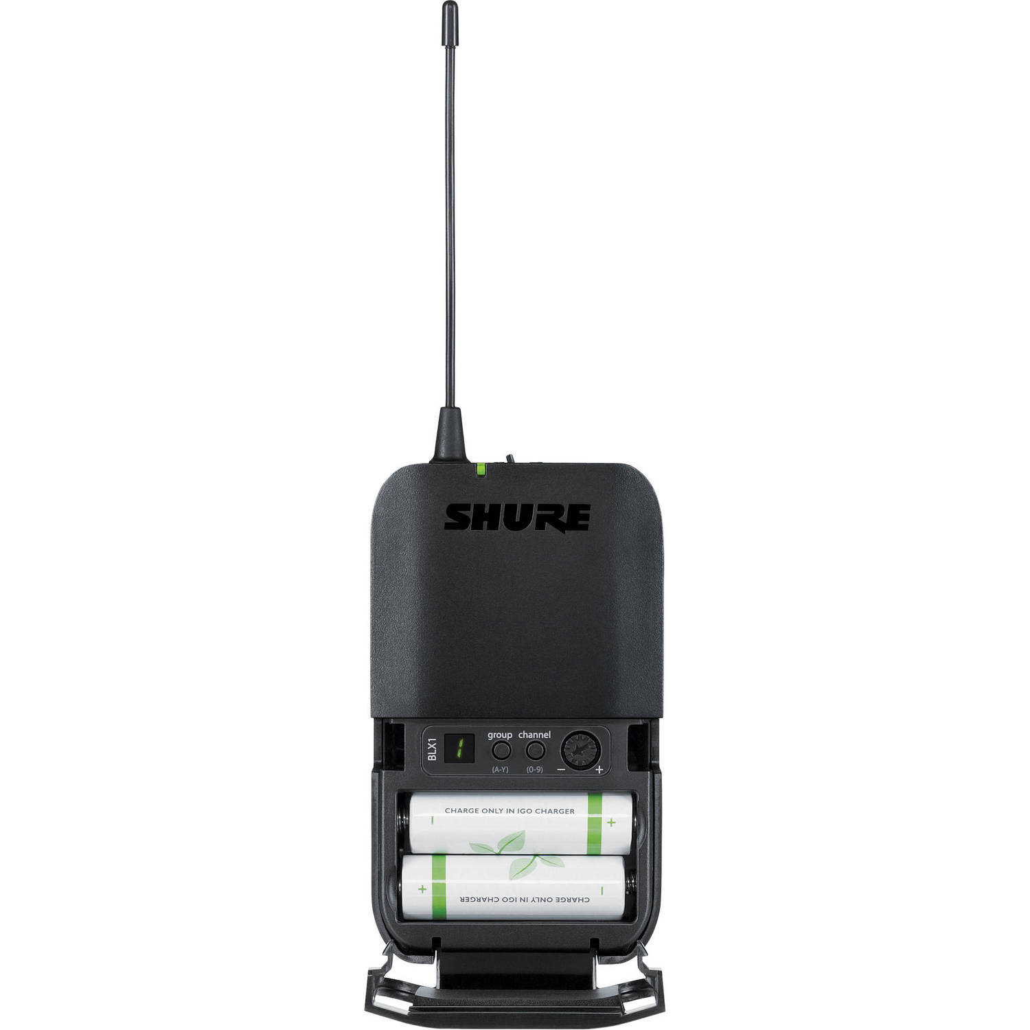 Безжична с-ма Shure BLX1288E/PGA31+PG58-K3E(606-630 MHz) - Двуканален приемник, ръчен микрофон и хедсет микрофон