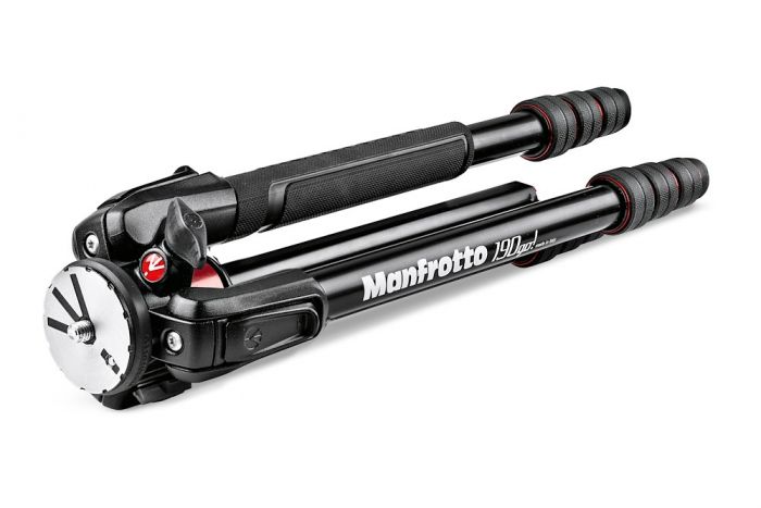 Manfrotto 190go! MS Aluminum 4-Section photo Tripod with twist locks