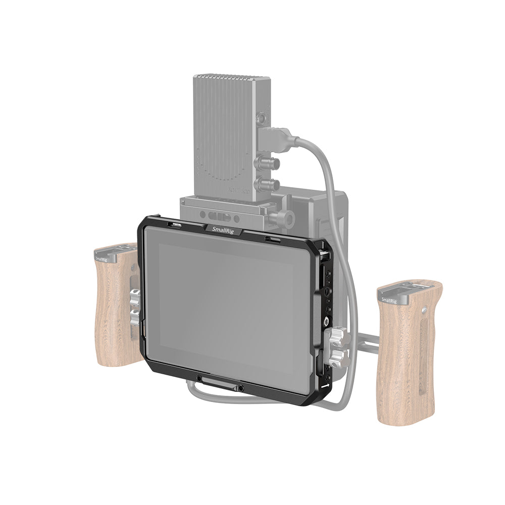 SmallRig Monitor Cage with Sunhood for SmallHD 702 Touch Bright Monitor