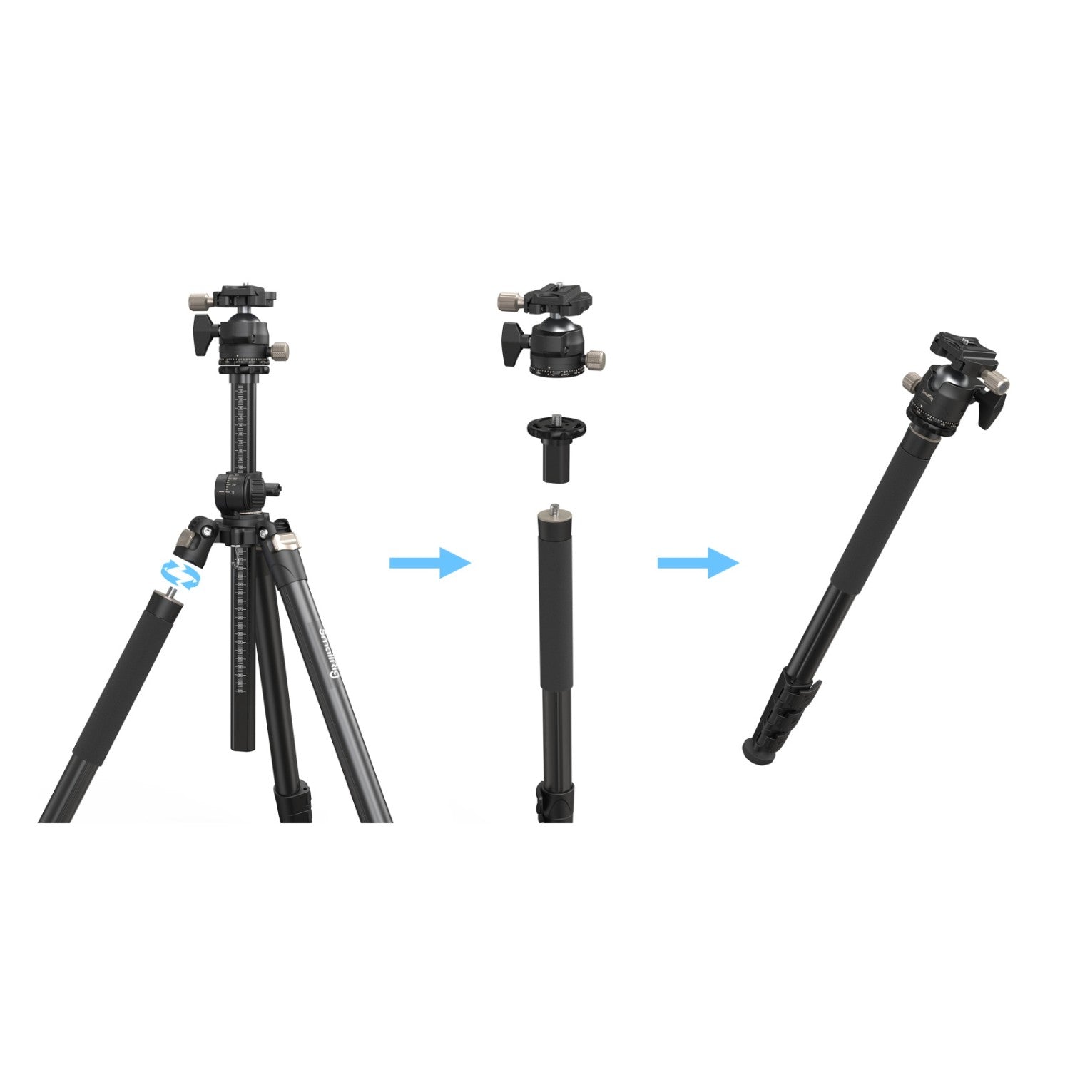 SmallRig Латерален статив с централна колона CT200
