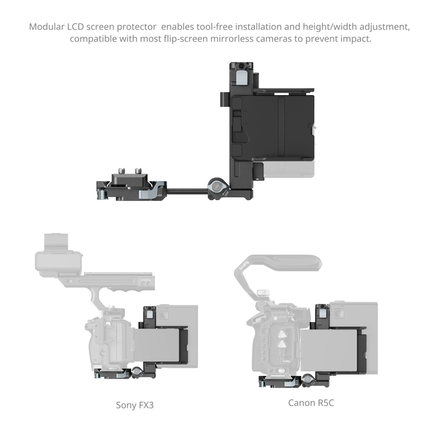 Адаптерна плоча за V-lock батерия SmallRig 5227