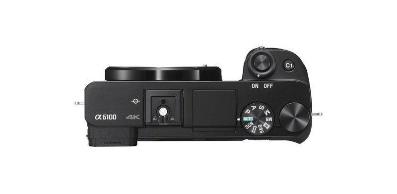 Sony A6100 Black Camera + Sony E PZ 16-50mm f3.5-5.6 OSS II Lens + Sony E 35mm F1.8 OSS