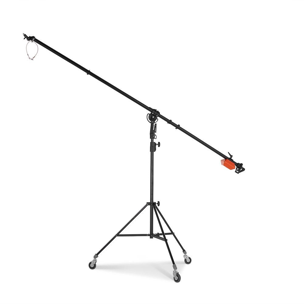 Комплект статив и напречно рамо (жираф) Manfrotto 025BS Black Superboom - 5г. гаранция