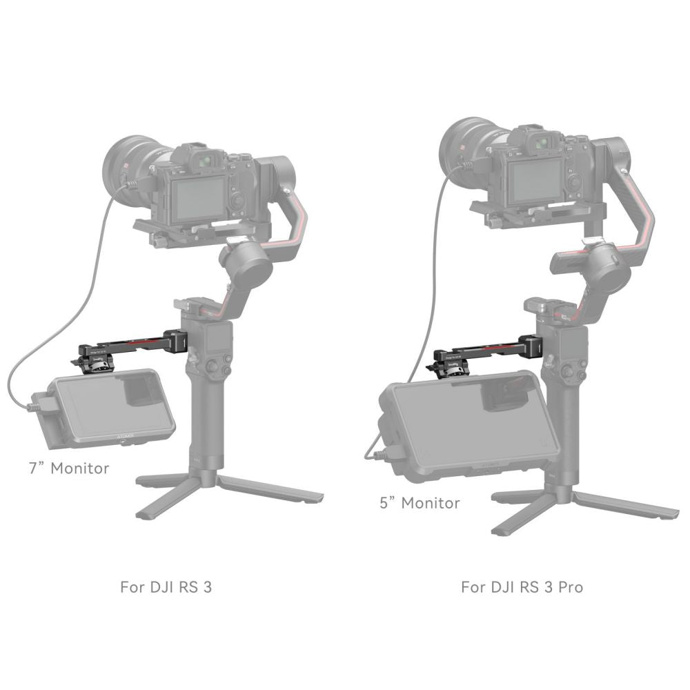 Държач за монитор с NATO клампа за DJI RS 2/RSC 2 от SmallRig