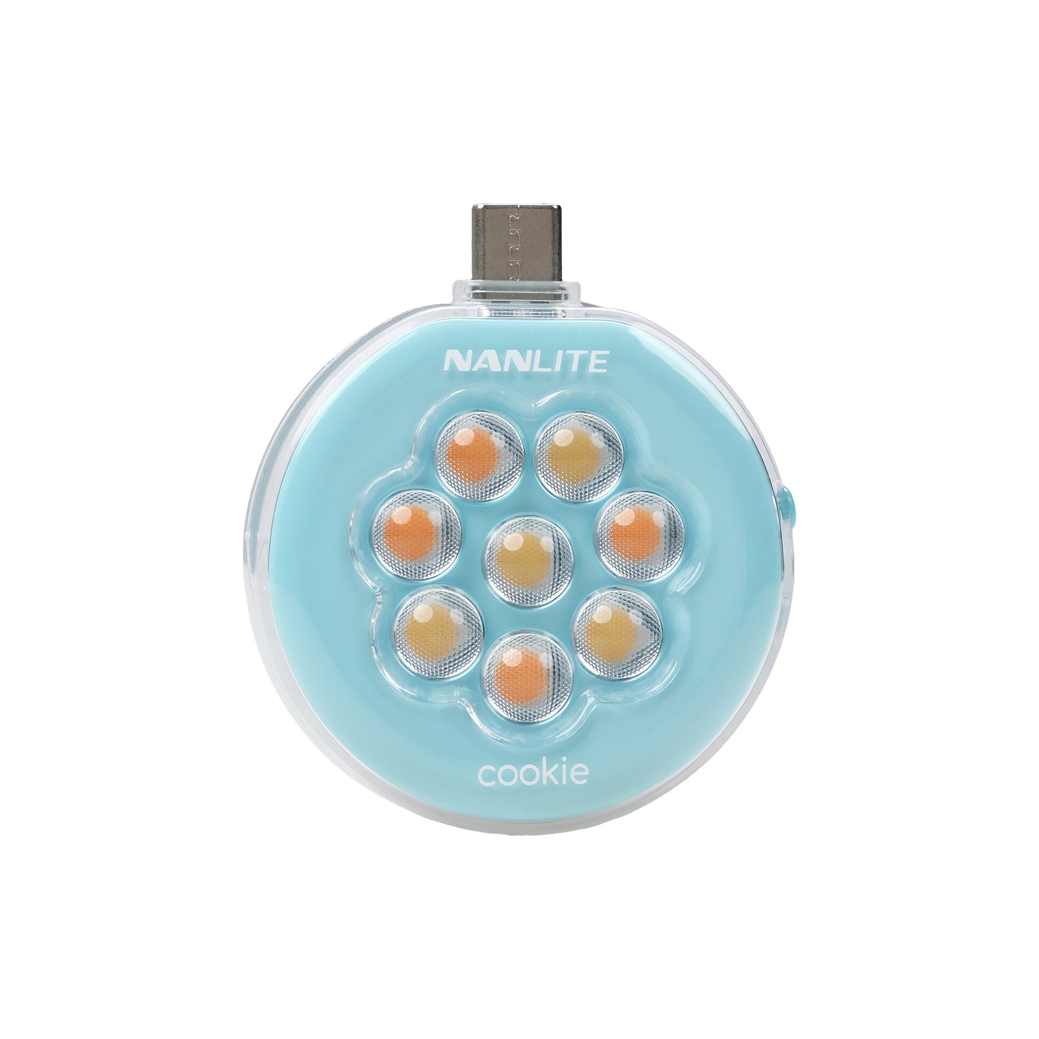 Мини диоден панел Nanlite Cookie (Cyan Blue)