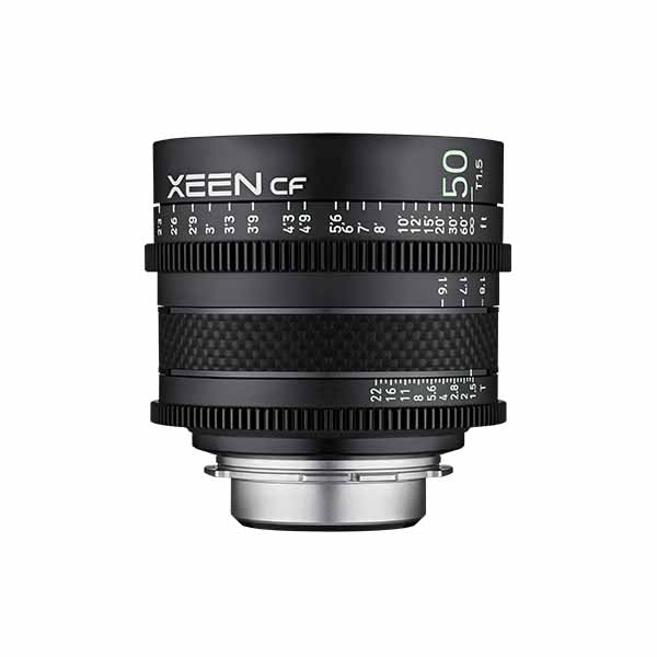 Cinema lens XEEN CF 50mm T1.5 E-mount- 8K