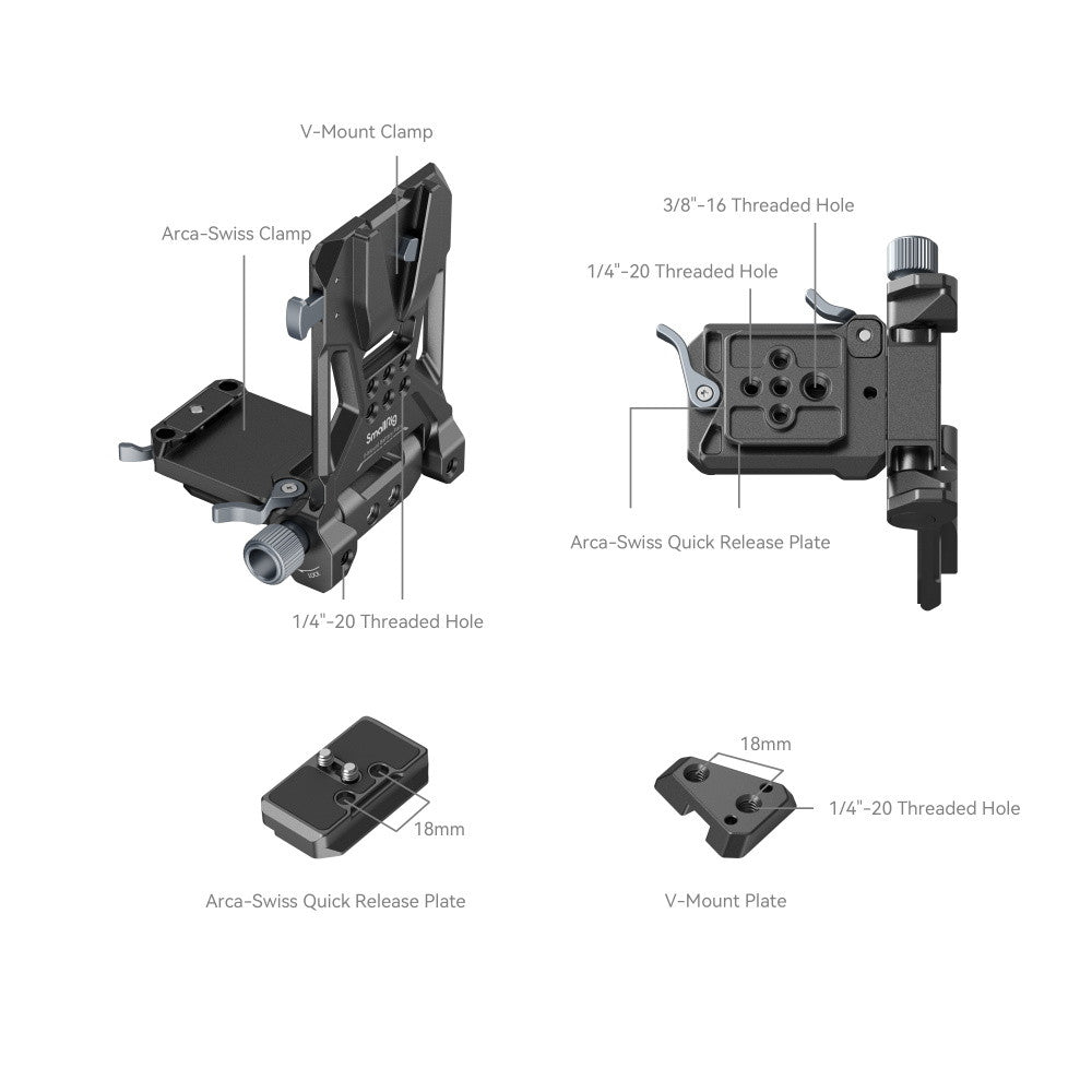 SmallRig Compact V-Mount Battery Mounting System B