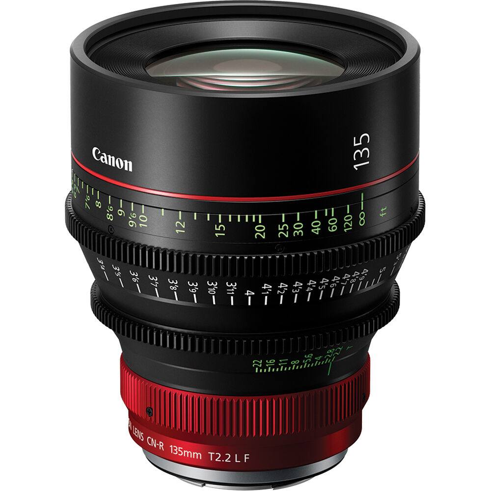 Кино обектив Canon CN-R 135mm T2.2 L F (метричен)