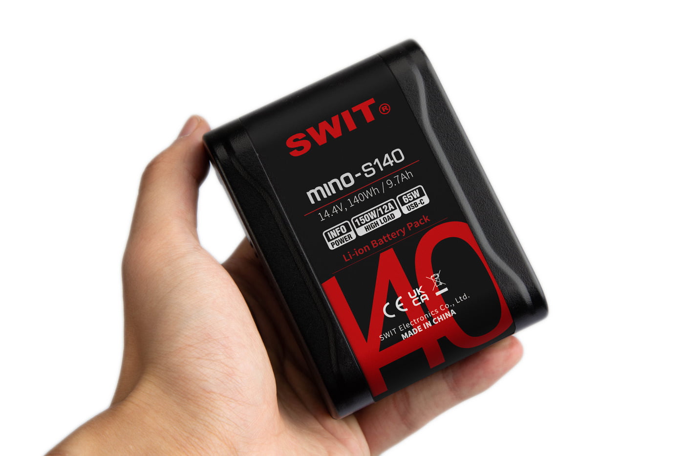 Мини V-Lock Батерия Swit Mino-S140 140Wh - USB-C, USB-A, D-tap