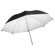 White reflective umbrella 85 cm