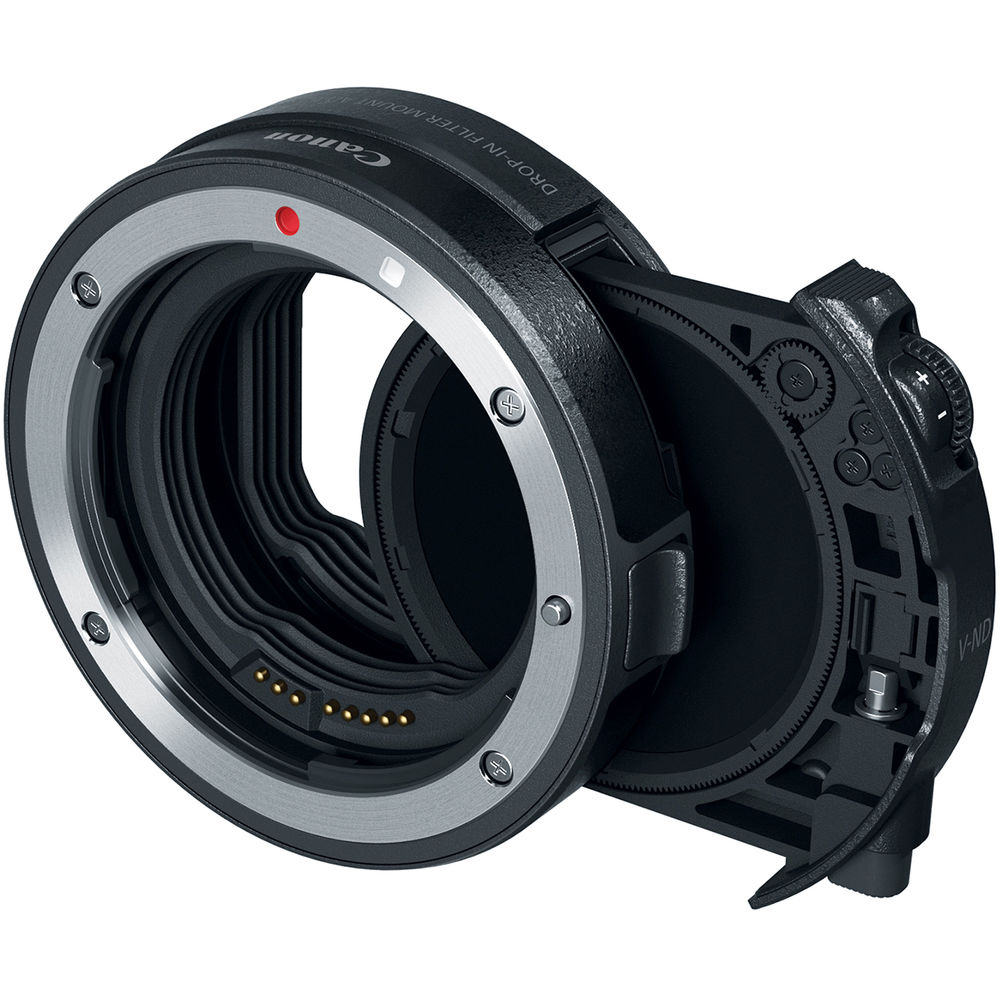 Адаптер Canon EF EOS R Drop in Filter Mount Adapter + Vario ND филтър