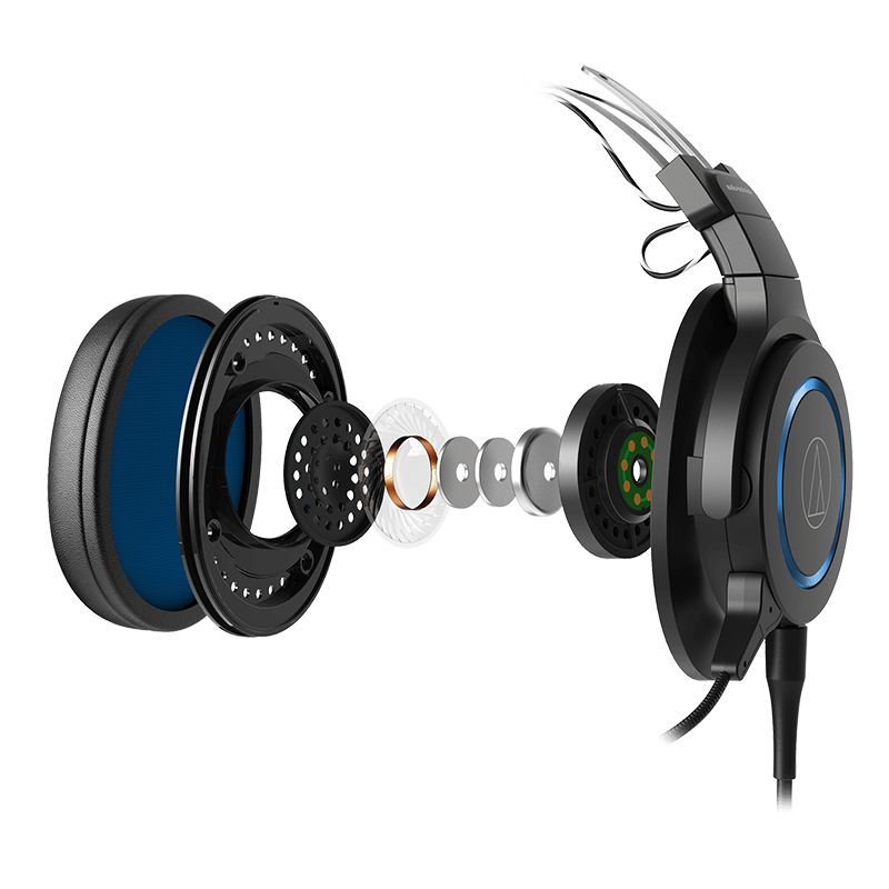 Хедсет геймърски Audio-Technica  ATH-G1 - свалящо се микрофонче