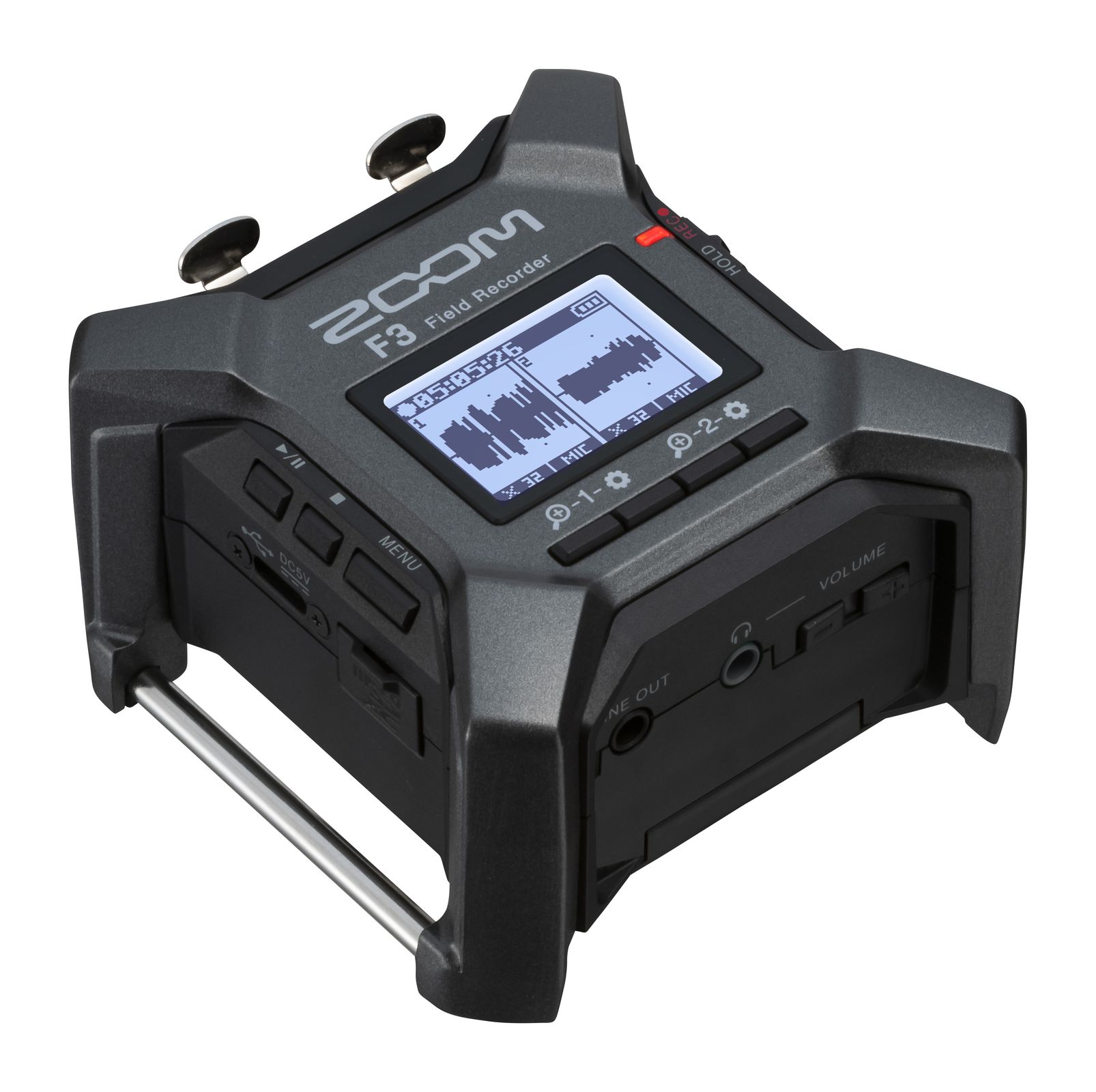 Zoom F3 FIELD Multitrack рекордер -32-Bit Float