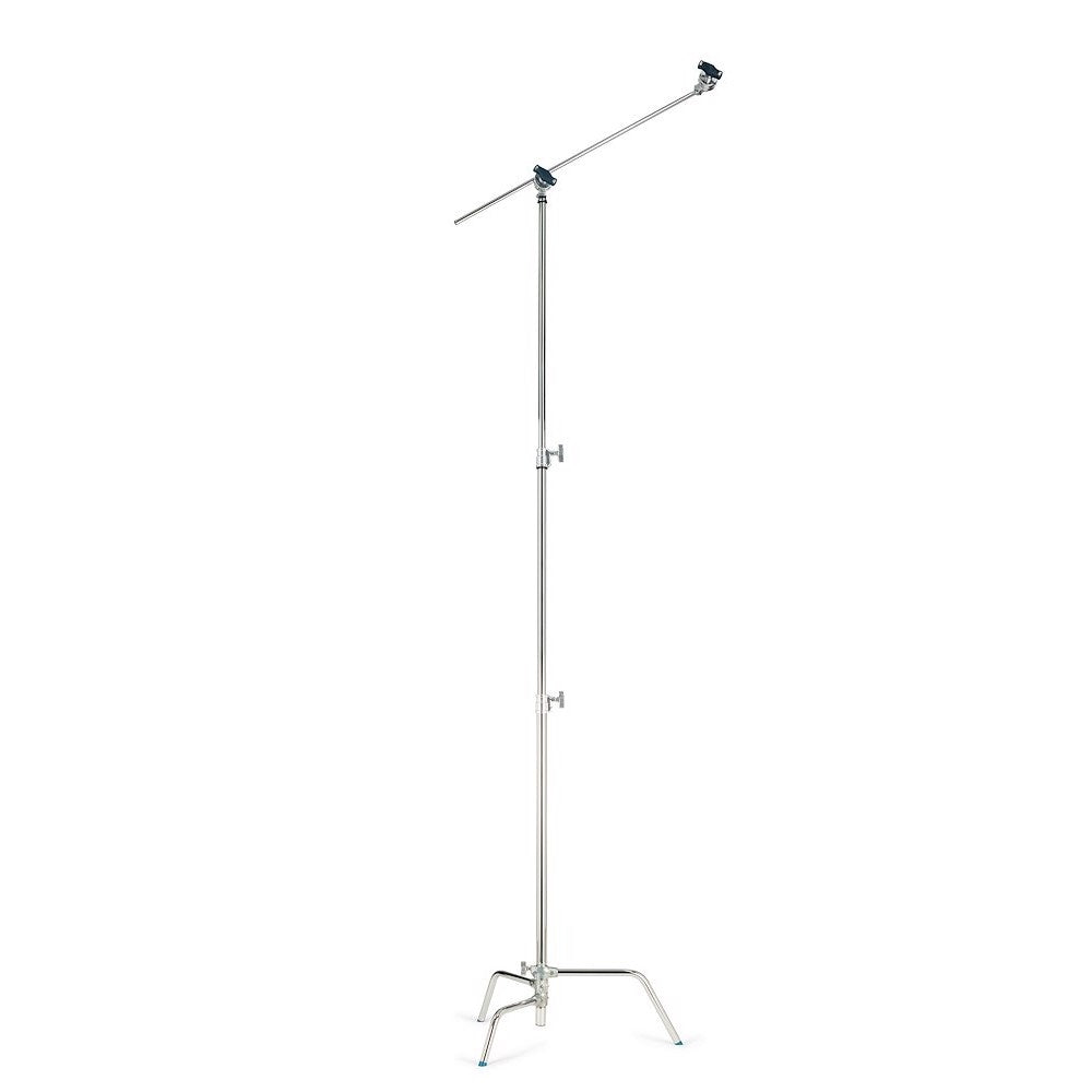 Статив за осветление Manfrotto Avenger C-STAND KIT 30 с разглобяема колона, шпага и грип глава - хромиран