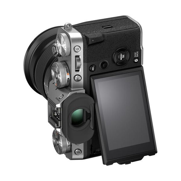 Фотоапарат Fujifilm X-T5 (сребърен) с обектив Fujifilm Fujinon XF 16-80mm f4 R OIS WR