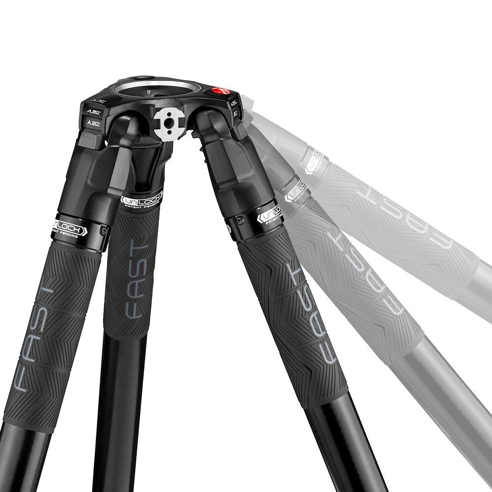 Manfrotto MVK504XSNGFC комплект Видео статив с глава 504X и карбонови крака 635 Fast