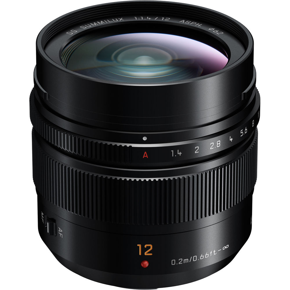Обектив Leica DG Summilux 12mm f1.4 Asph - Черен