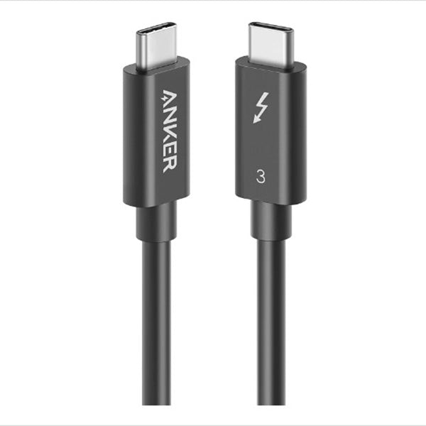 Anker Thunderbolt 3.0 кабел 50cm USB-C към USB-C Поддържа 100W зареждане / 40Gbps трансфер на данни