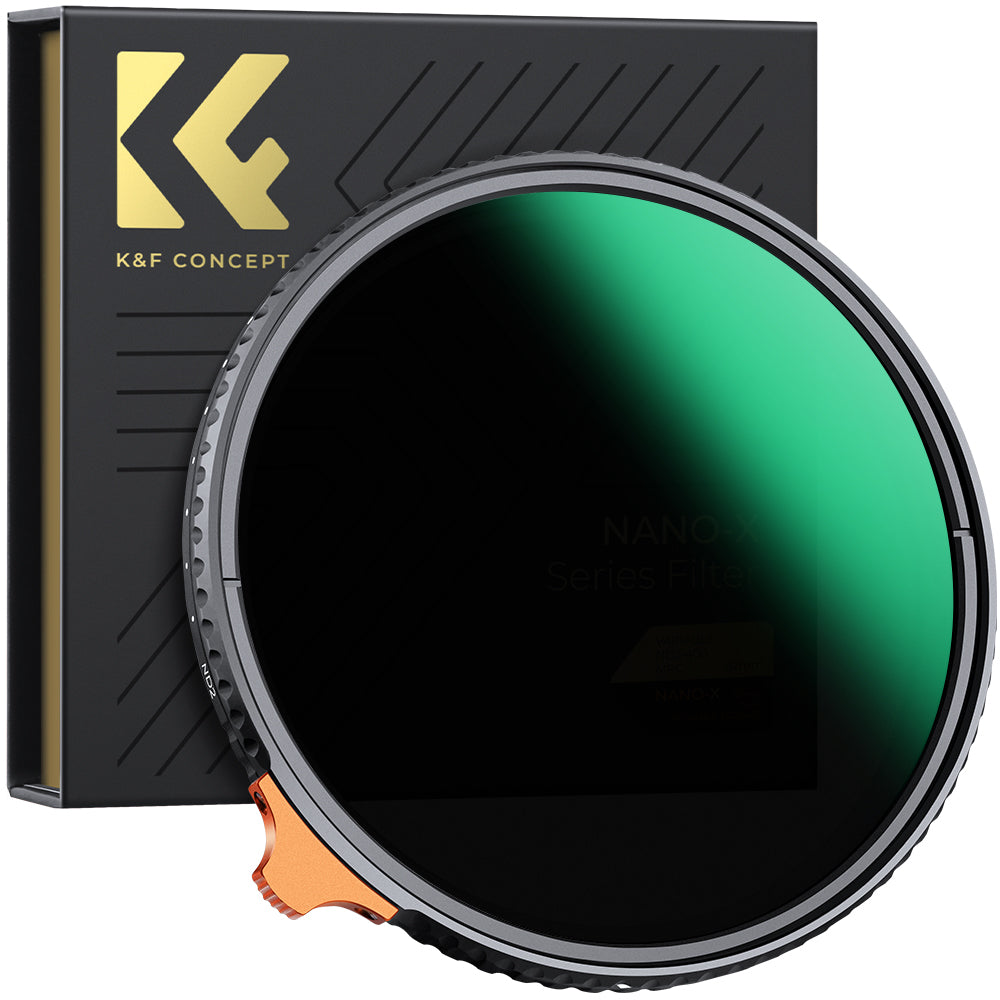 K&F Concept 67mm Варио ND Филтър ND2-ND400 (9 Стопа)