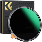 K&F Concept 67mm Варио ND Филтър ND2-ND400 (9 Стопа)